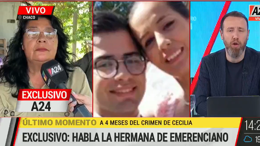 Exclusivo A24 | Habló la hermana de Emerenciano Sena: Mi hermano no tiene nada que ver con esto