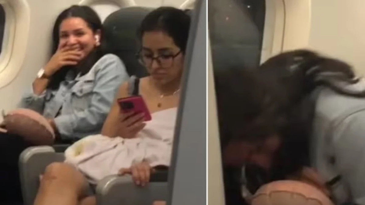 Su papá piloto le dio la sorpresa de su vida cuando subió al avión
