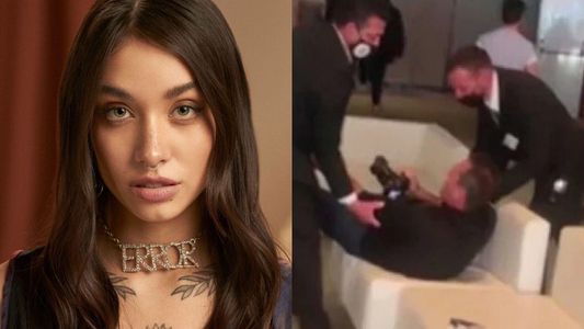 Gran escándalo con María Becerra en Uruguay: La gente de seguridad sacó al periodista con violencia y ella no se inmutó