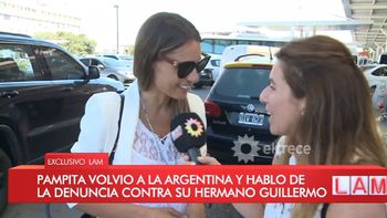 Pampita habló de la denuncia a su hermano por violencia de género: Las cosas se ponen así...