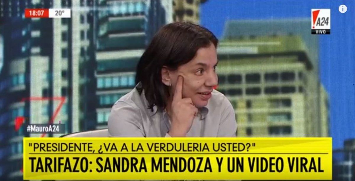 Sandra Mendoza se defendió después de su video viral: Expreso lo que expresan los ciudadanos