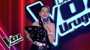 Natalia Oreiro, debutó como conductora de La Voz en la tv uruguaya