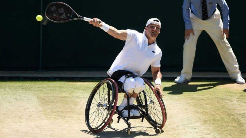 Wimbledon: Gustavo Fernández perdió en la final de tenis adaptado