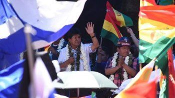 Evo defiende su triunfo electoral mientras Venezuela denuncia un guión golpista de EE.UU. para Bolivia