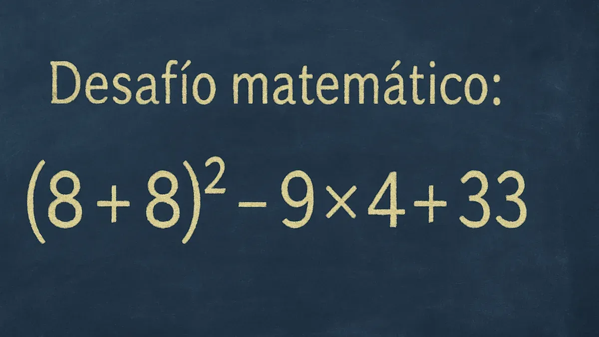 La regla esencial para resolver este desafío matemático es conocido como PEMDAS (por sus siglas en inglés) o jerarquía de operaciones.