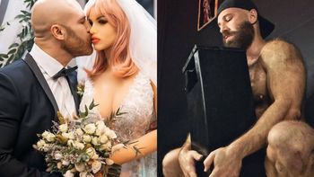 Insólito: se divorció de su muñeca inflable porque se enamoró de un cenicero