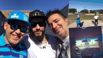 Dupla explosiva: El Pepo y Ulises Bueno grabaron el clip de Cazafortuna