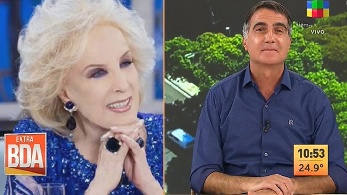 Esta ma&ntilde;ana Mirtha Legrand charl&oacute; con Antonio Laje en la pantalla de Am&eacute;rica TV.&nbsp;