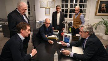 Sin distanciamiento: Larreta visitó a Alberto Fernández en Olivos y analizaron el cumplimiento de la cuarentena