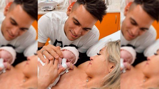Nació Nina, la primera hija de AgustinaGandolfo y Lautaro Martínez