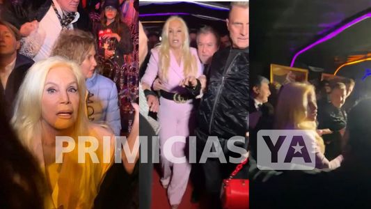 El susto de Susana Giménez en el Circo Rodas: avalancha de periodistas, gritos y escándalo