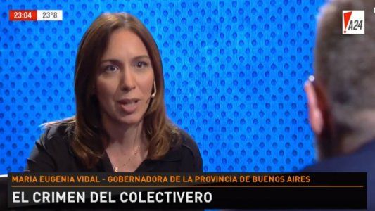 Vidal habló de todo: tarifas, La Matanza, la reelección de Macri y su postura sobre el aborto