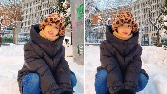 Lali Espósito estuvo varada más de 15 horas por una tormenta de nieve en Madrid