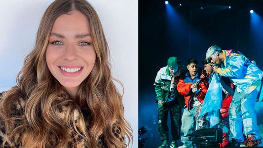 La reacción de la China Suárez cuando Tiago PZK cambió una letra de una canción por ella