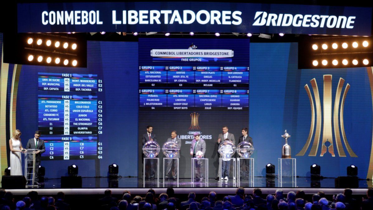 Copa Libertadores 2018: EN VIVO todo el sorteo y los rivales de River y Boca