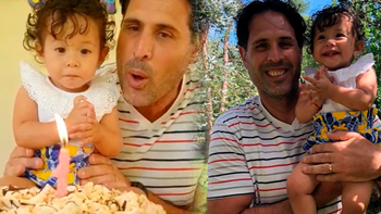 La hija de Chiquito Bossio cumplió 1 año y el ex arquero le escribió una carta para ella y su mamá fallecida