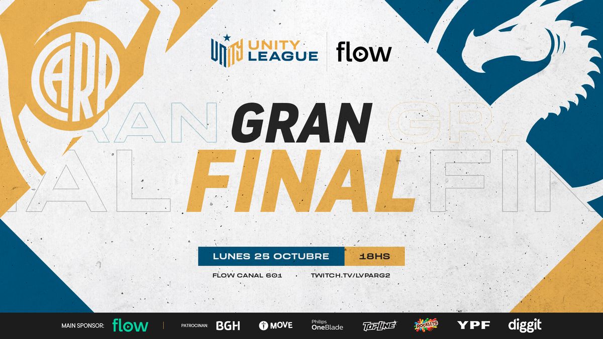 &nbsp;River y Leviatán se enfrentan en la final de la Unity League de CS:GO.