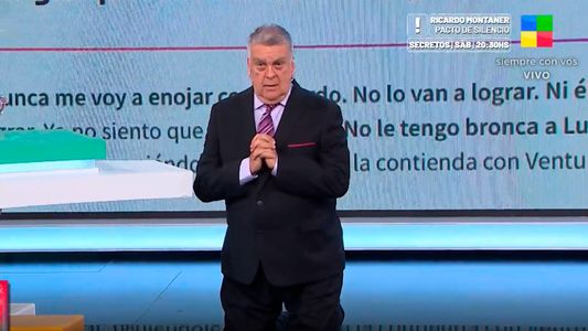 Luis Ventura se arrodilló y le hizo una súplica a Jorge Rial: Dale un techo...