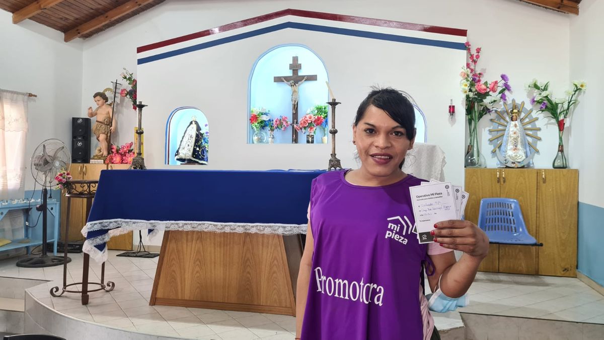 Anahí Díaz ahora es promotora de el programa Mi pieza del Gobierno Nacional