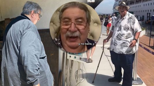 Vicente, el abuelo viral que tras una promesa desafió a la obesidad y logró bailar en la boda de su nieta