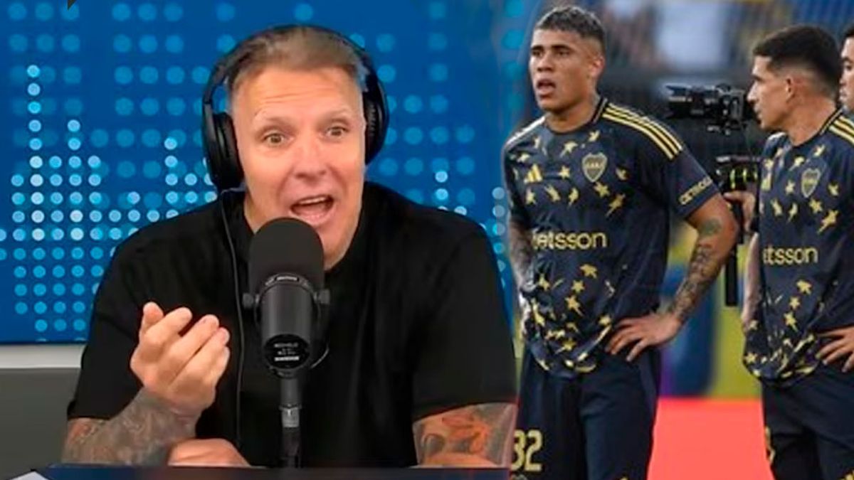 Alejandro Fantino estalló en exabruptos contra el diseñador de la camiseta de Boca: Rata basura