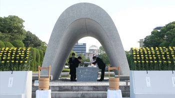 El Comité Organizador realizó un homenaje a 76 años de la bomba de Hiroshima, aunque no como hubiera querido