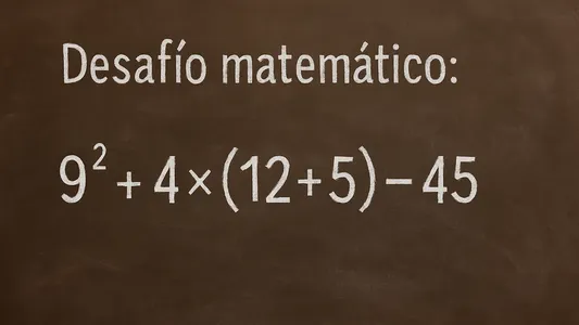 Desafío Matemático: ordenar los pasos sin saltear pasos