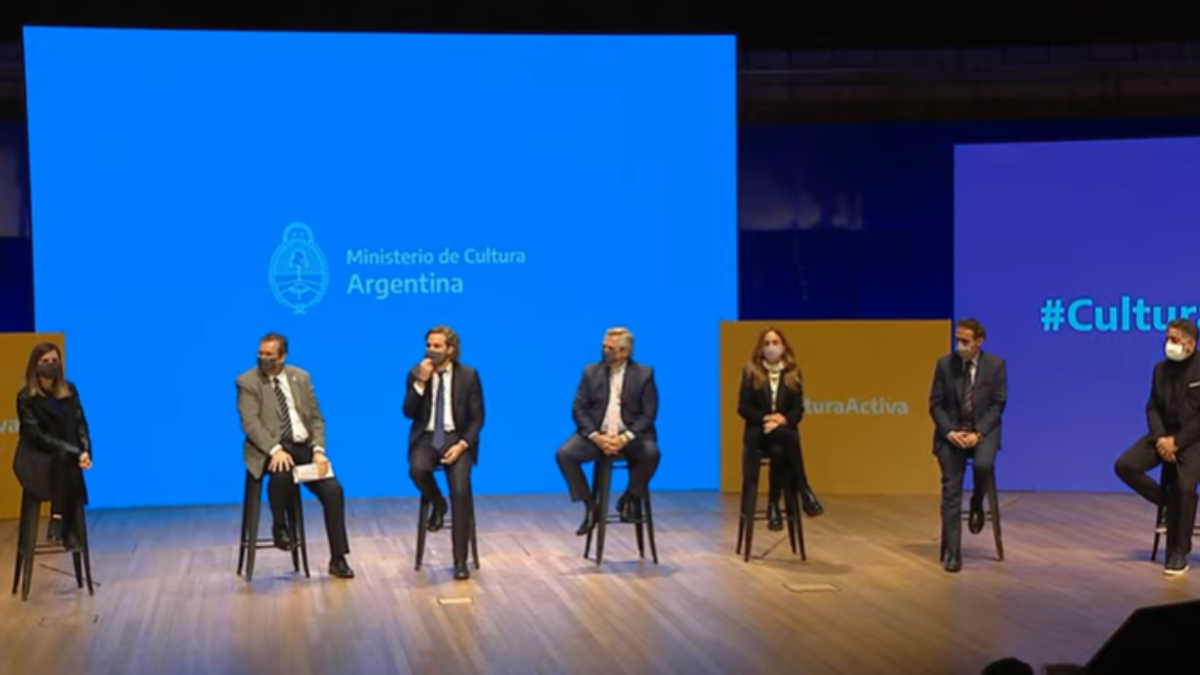 El Gobierno anunció un plan para reactivar la cultura