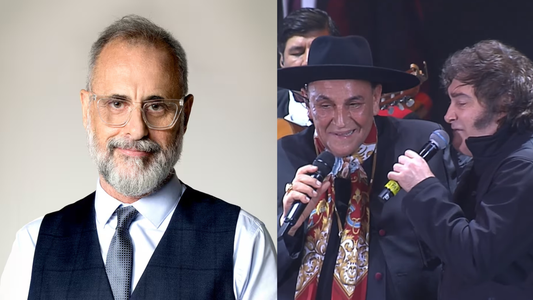 El filoso apodo que Jorge Rial le puso al Chaqueño Palavecino tras cantar junto a Milei en Jesús María
