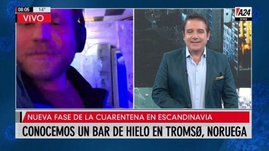 Noruega arranca la fase 3: un recorrido en vivo por un bar de hielo escandinavo