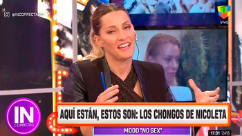 La cara de Mica Viciconte cuando le preguntaron por el celibato de Nicole