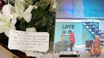 More Rial debutó como actriz y su padre le brindó su apoyo desde Villa La Angostura