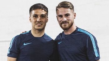 La cinematográfica presentación de Mac Allister en Bélgica