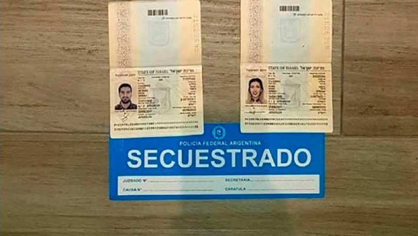 Detuvieron a dos ciudadanos iraníes que entraron al país con pasaportes israelíes robados