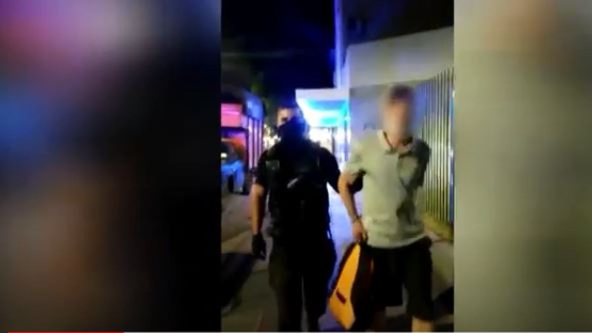 Caballito: cayó ladrón de delivery. (Captura de video)