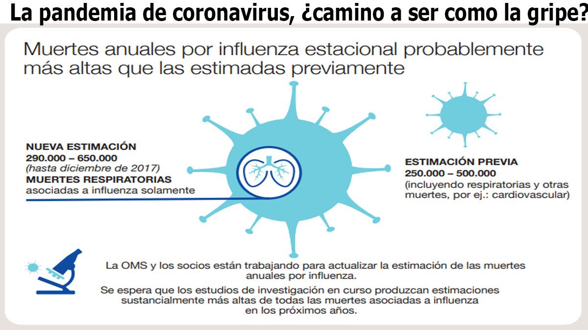 Cada año, la gripe puede matar hasta 650.000 personas (Foto: OMS)