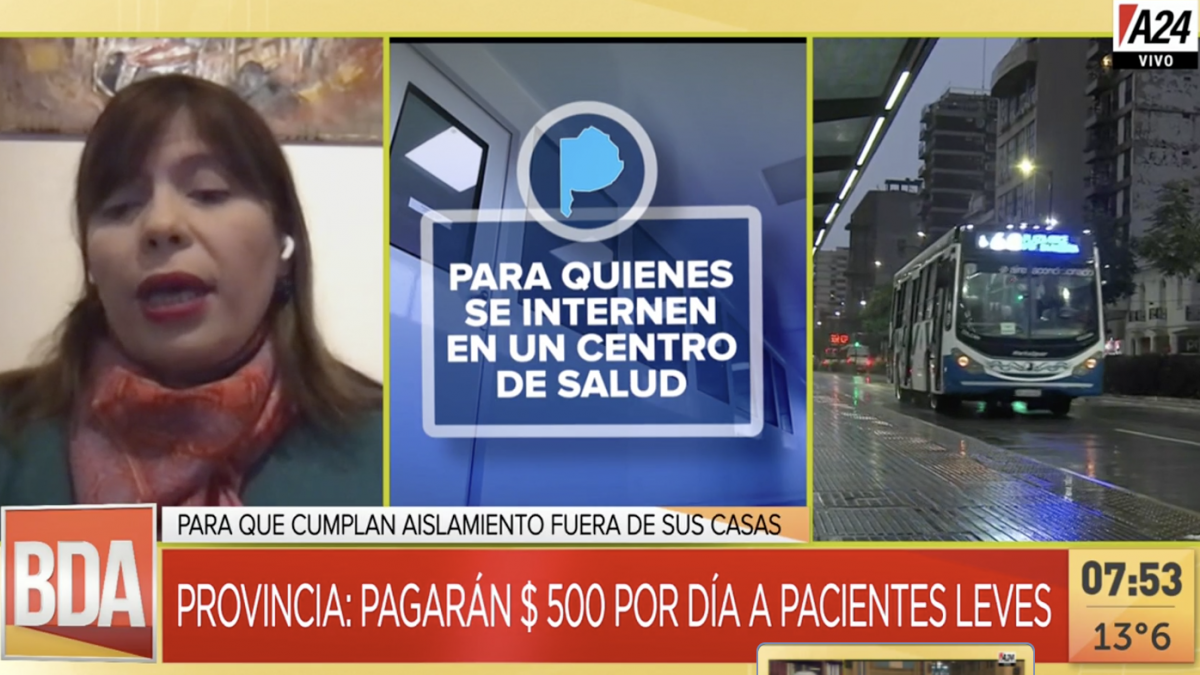 Con los $500 por día buscamos recomponer ese desarraigo que significa dejar a la familia y su casa