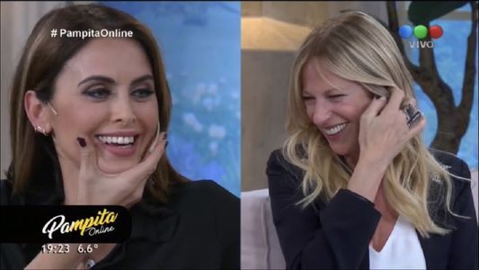 Rating: el promedio que obtuvo Pampita Online con Claudia Fontán