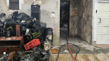 Horror en Ensenada: encontraron una bala en la cabeza del hombre al que se le quemó la vivienda (Foto: portal 0221).