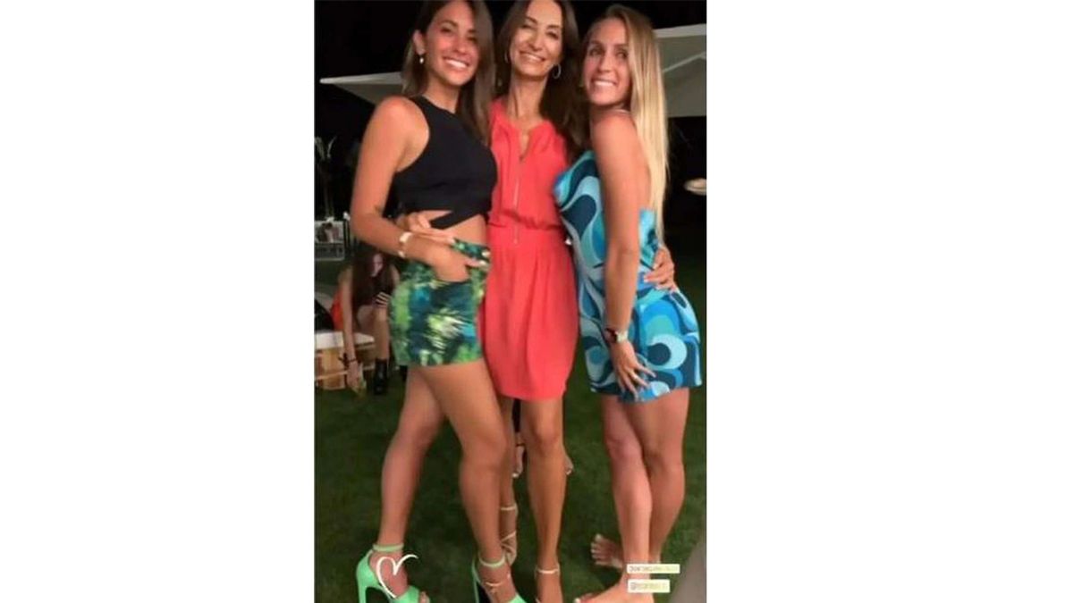 Antonela Roccuzzo volvi&oacute; a Barcelona y se fue de fiesta con amigas