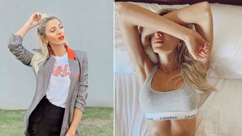 La foto íntima de Candela Ruggeri con su novio en la cama