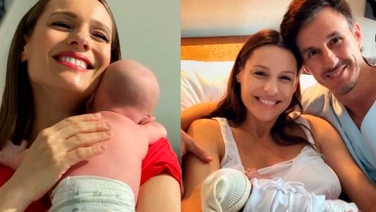El tierno posteo del marido de Pampita por el primer mes de Ana Carolina