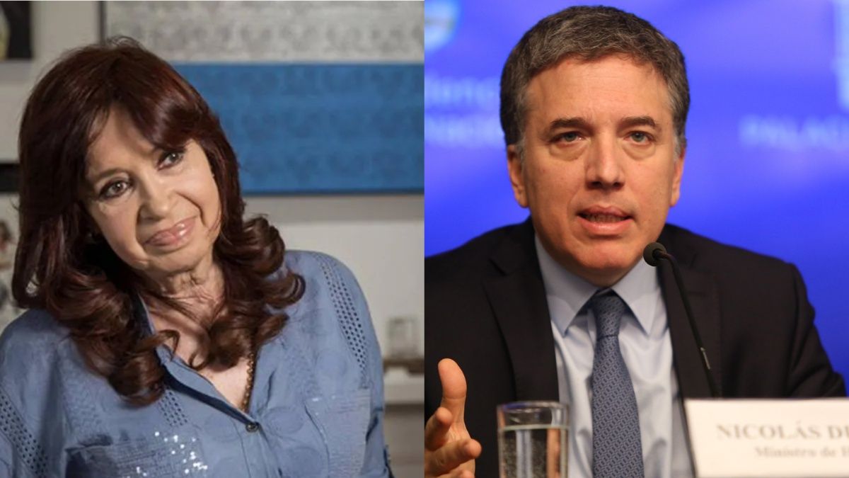 Nicolás Dujovne le respondió a Cristina Kirchner: ¿Probaron con hacerse cargo de su gobierno?. (A24)