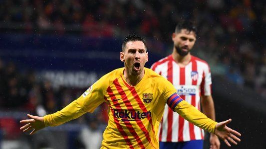 Messi, siempre Messi: Barcelona le ganó 1-0 sobre la hora al Atlético de Simeone con un golazo de Leo