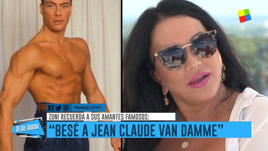 El día que Jean Claude Van Damme besó a Zuni Castiñeira: Olía a ajo