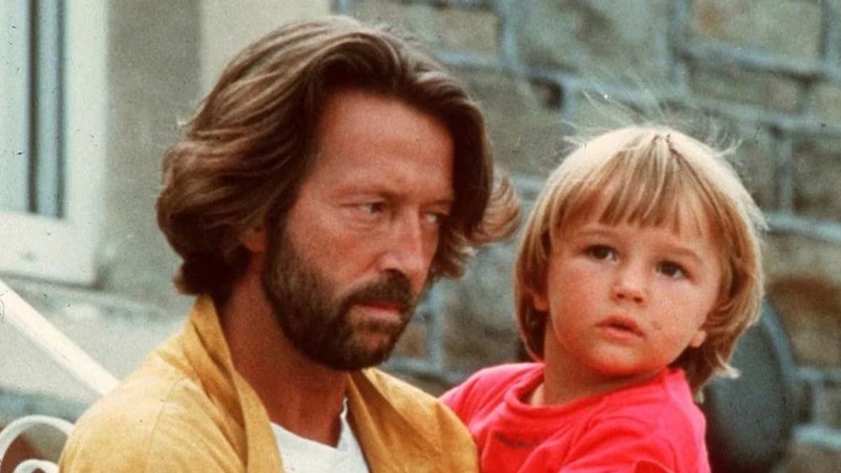 Eric Clapton junto a su hijo Conor