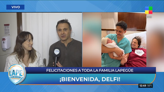 Las lágrimas de Sergio Lapegüe tras el nacimiento de su nieta: Me hizo acordar a...