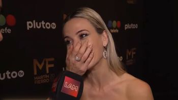 Se supo quién fue la famosa que salvó a Jésica Cirio de no terminar desnuda en los Martín Fierro