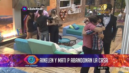 Matías Portillo y Ainelén son los nuevos eliminados de Gran Hermano