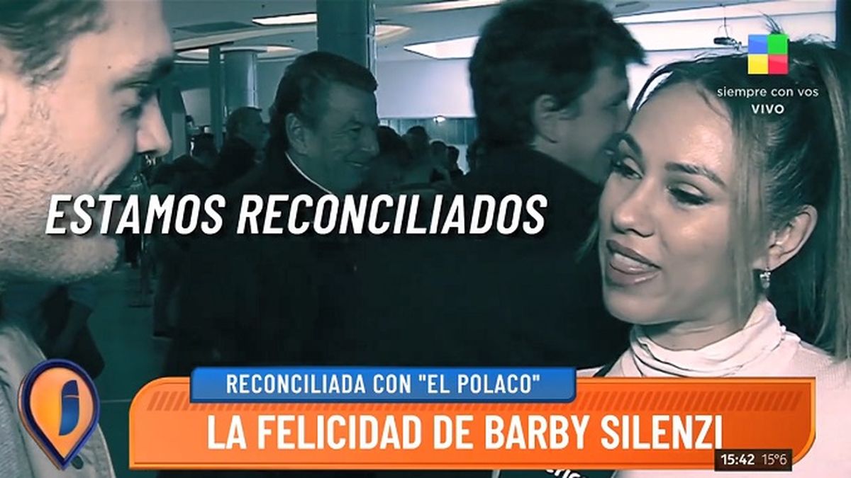 Hace unos d&iacute;as Barby Silenzi confirm&oacute; su reconciliaci&oacute;n con El Polaco, tras una fuerte crisis.&nbsp;